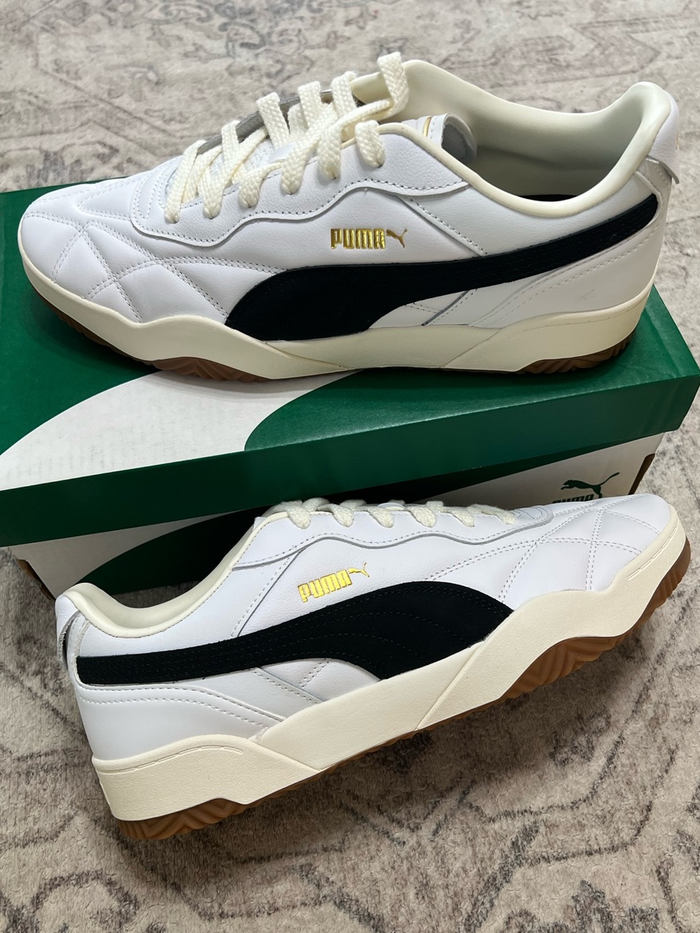 PUMA Tifosi Lux sneakers "White/Black/Gum"